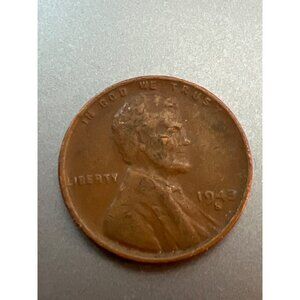 Vintage 1945 S Wheat Penny Lincoln Cent Copper United States Coin